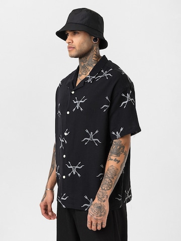 Dandalo Comfort Fit Hemd 'Ruud' in Schwarz