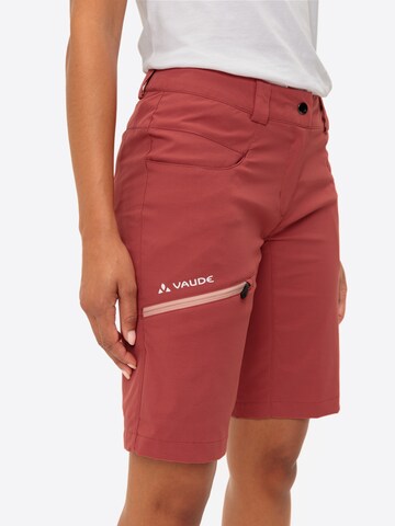 VAUDE Regular Outdoorhose 'Skarvan' in Rot