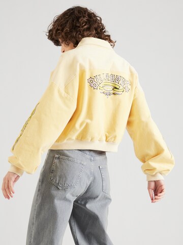 Veste mi-saison 'SINCE 73' BILLABONG en jaune : devant