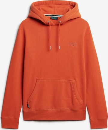 Superdry Sweatshirt 'Essential' in Orange: front