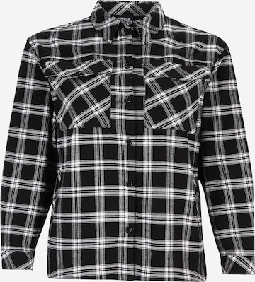 Camicia da donna di Urban Classics in nero: frontale