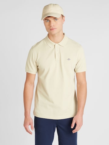 Maglietta di GANT in beige: frontale