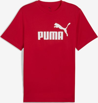 PUMA Tehnička sportska majica 'Essentials No. 1' u krvavo crvena / bijela, Pregled proizvoda