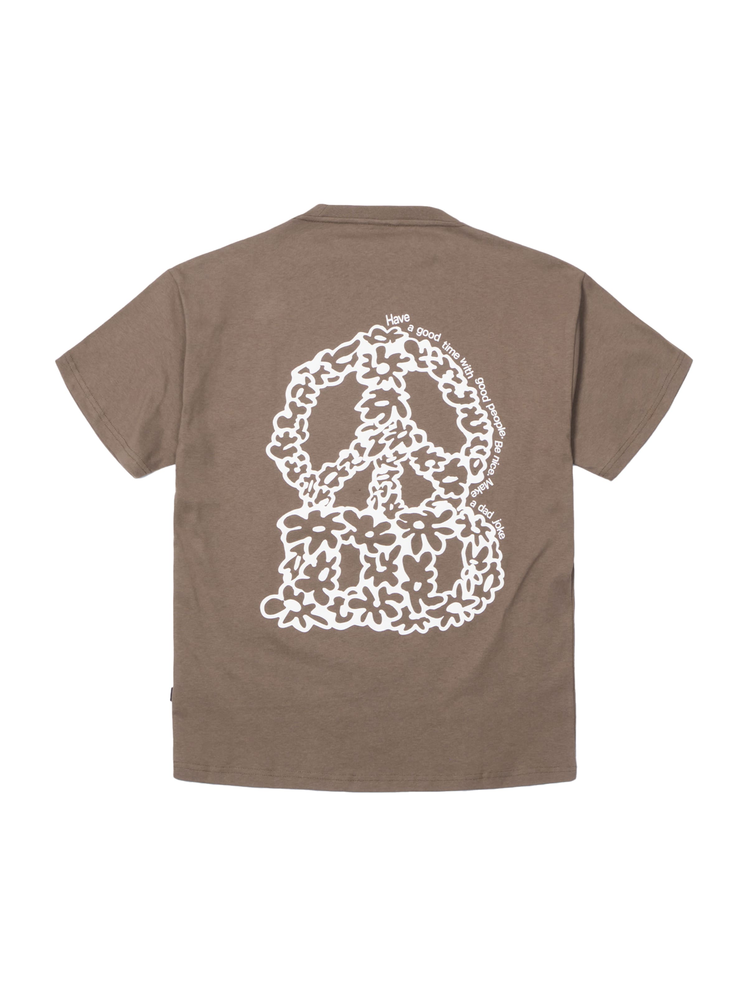 brūns Dr. Denim T-Krekls 'Trooper'