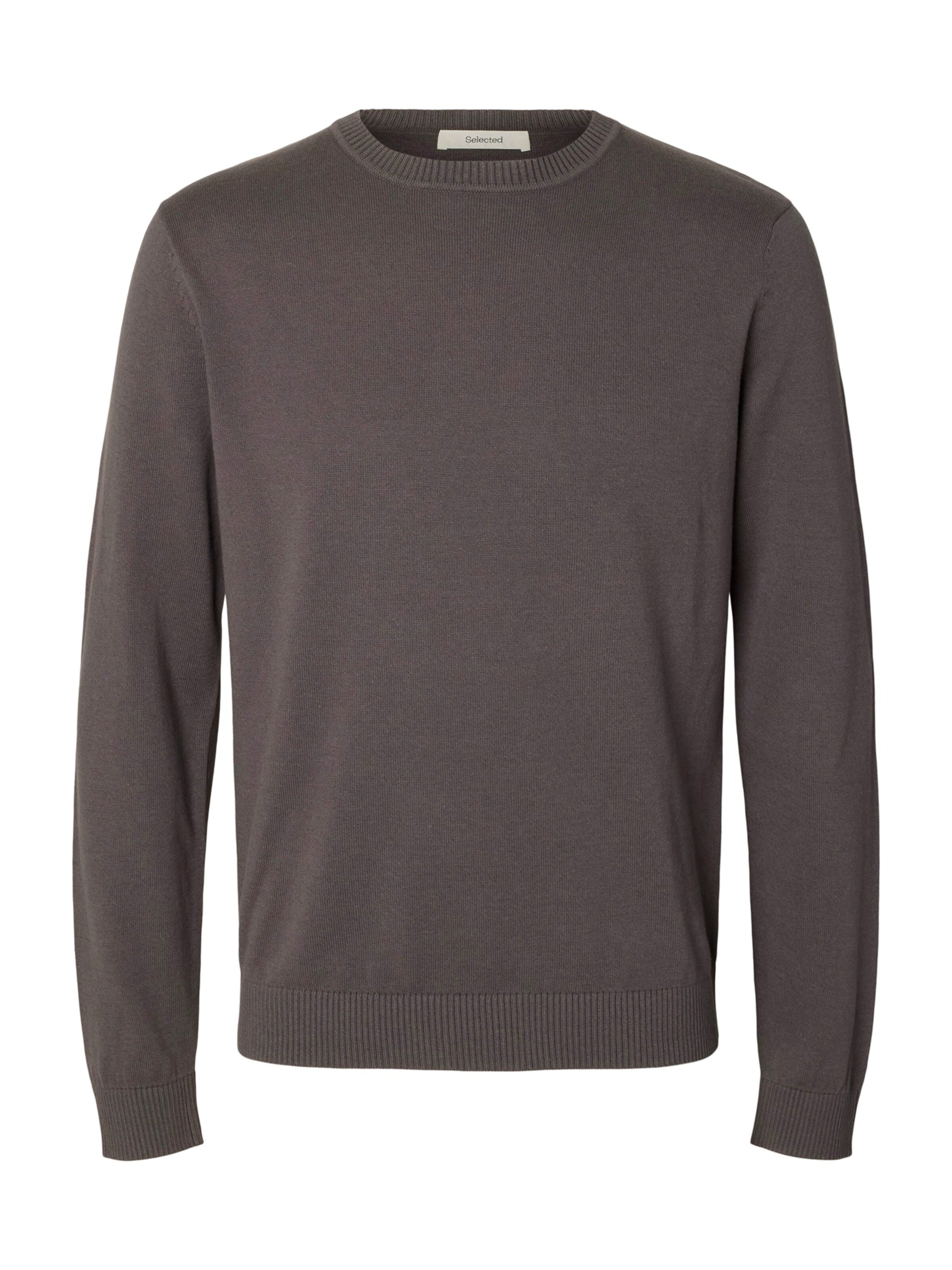SELECTED Pullover 'SLHBERG' i grå: forside