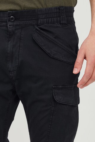Effilé Pantalon cargo 'NUVA' INDICODE JEANS en noir