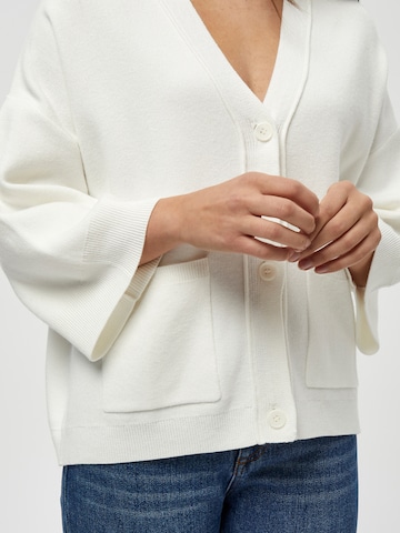 Peppercorn Cardigan 'Rosalia' i hvid