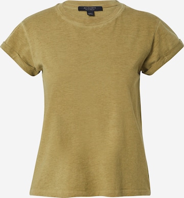 AllSaints Shirt 'Anna' in Groen: voorkant