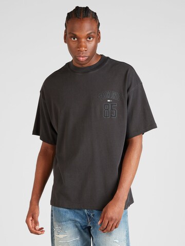 Tommy Jeans T-Shirt in Schwarz: Vorderseite