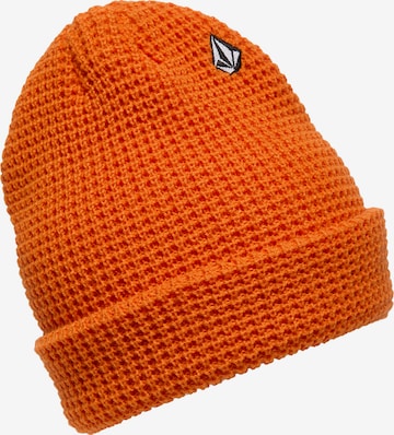 Volcom Beanie 'Workwear' in Orange: front