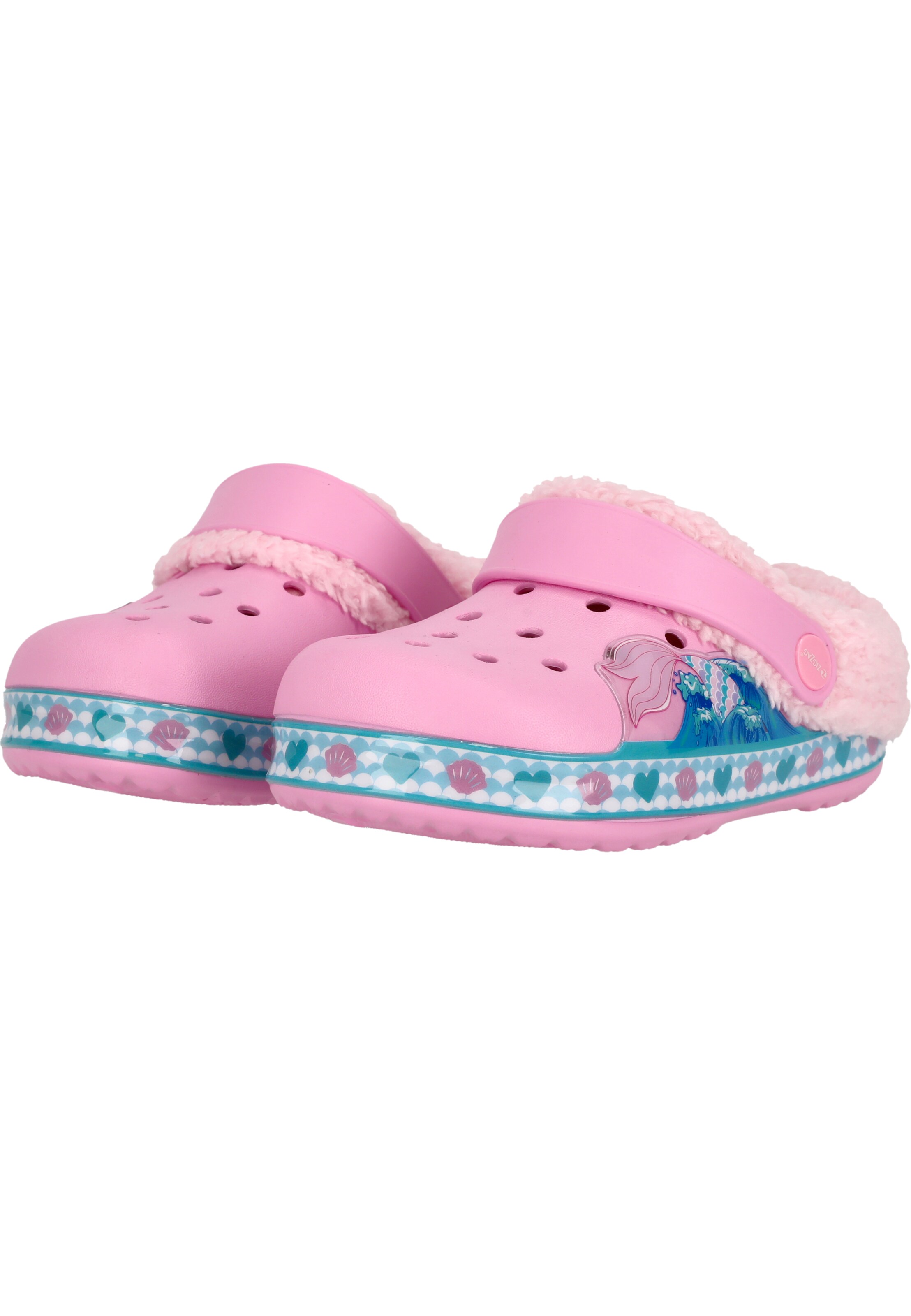 ZigZag Slipper in Pink: front