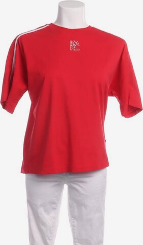 Karl Lagerfeld Top & Shirt in S in Red: front