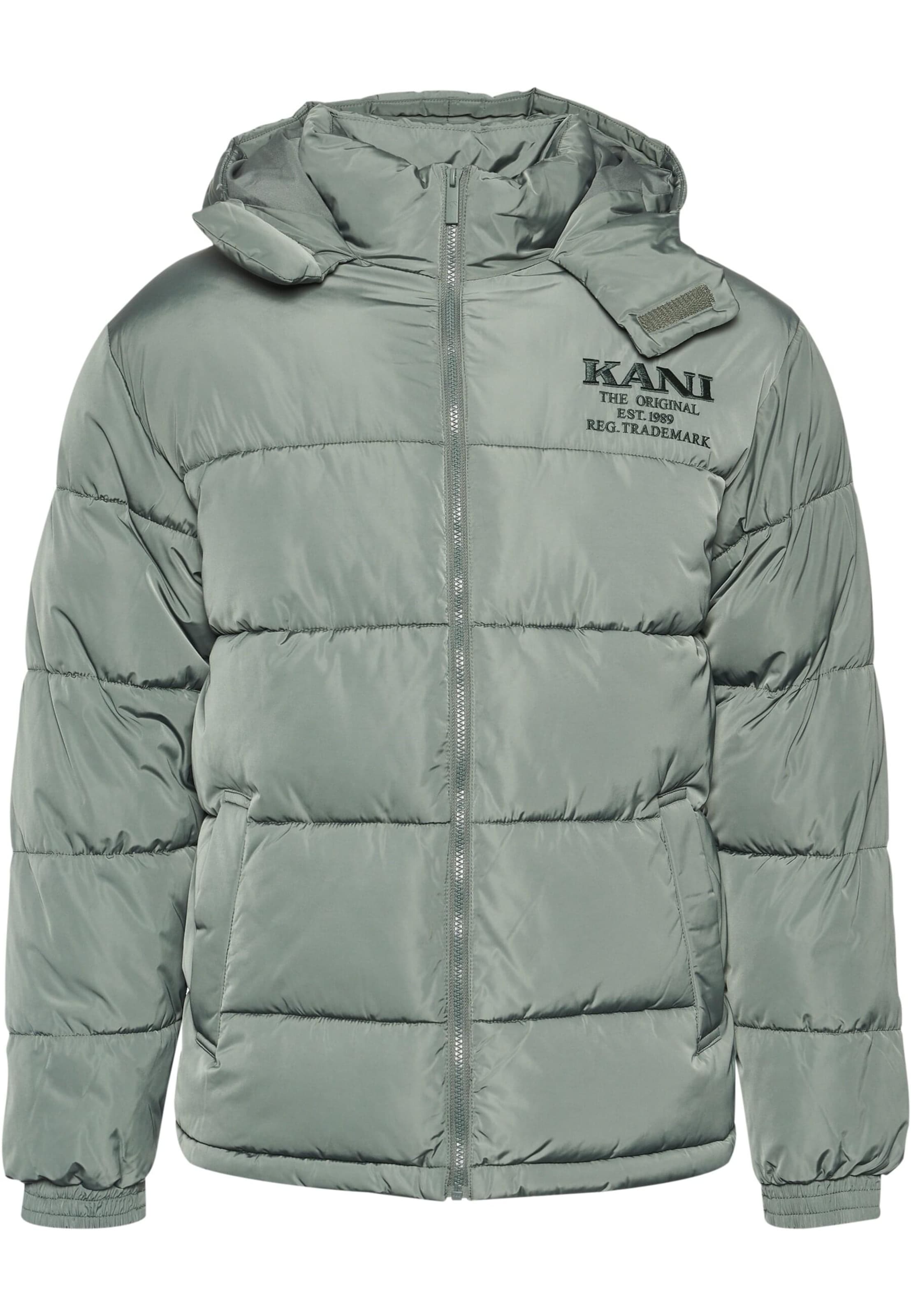 Karl Kani Winter jacket in Green: front