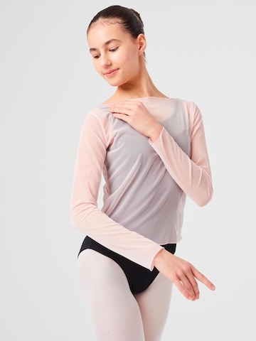 Tanzmuster Sporttop 'Maite' in Pink: Vorderseite