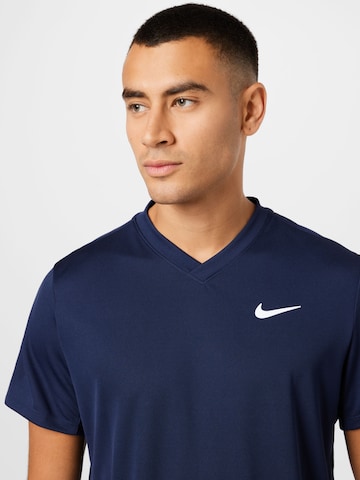 Tricou funcțional 'Victory' de la NIKE pe albastru