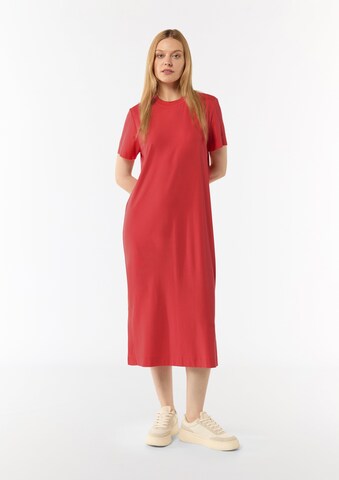 comma casual identity Kleid in Rot: Vorderseite
