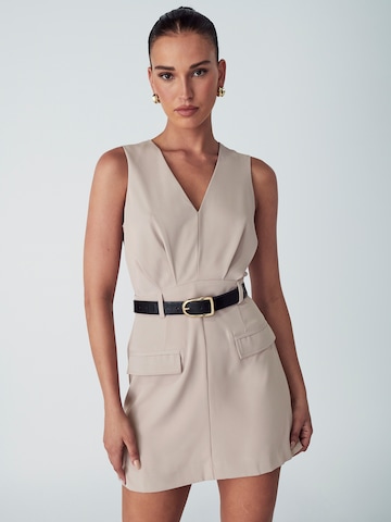 Willa Kleid 'Sali' in Grau: Vorderseite