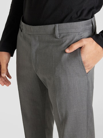 JOOP! Regular Trousers with creases '34Blayr' in Grey