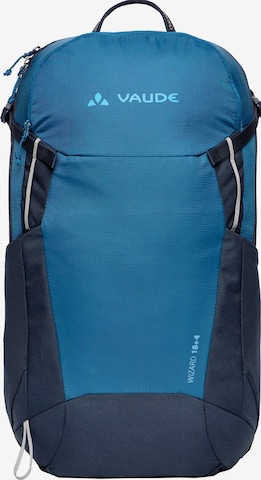VAUDE Sports Backpack 'Wizard 18+4' in Blue: front