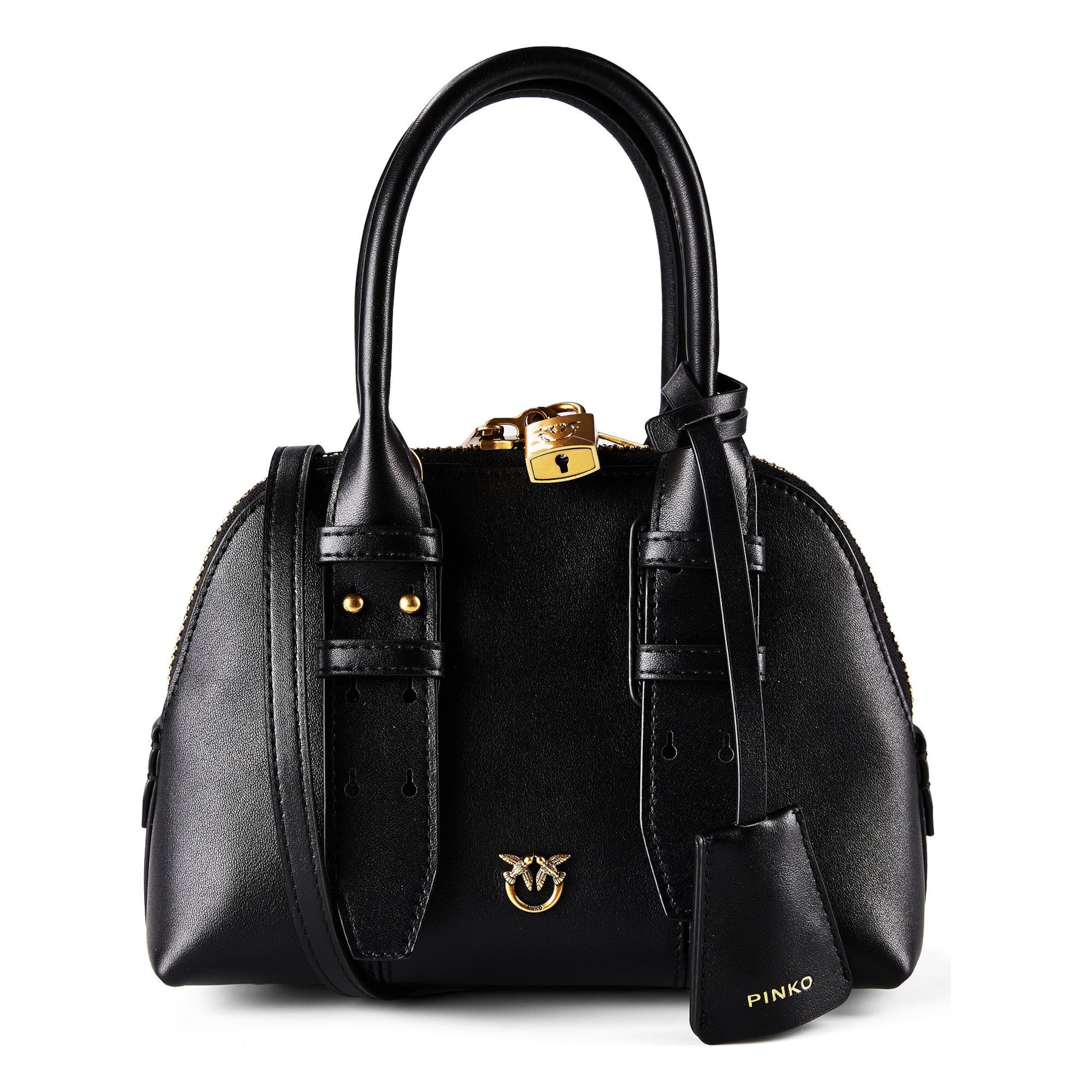 PINKO Handbag in Black: front