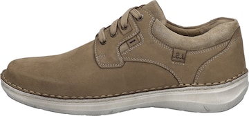 JOSEF SEIBEL Veterschoen in Beige: voorkant