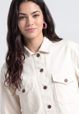 MYMO - Chaqueta de entretiempo en blanco