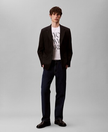 T-Shirt 'Flagship Cities ' Calvin Klein Jeans en blanc