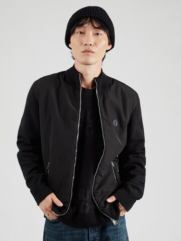 BOSS Between-Season Jacket 'C-Darmando' in Black: front