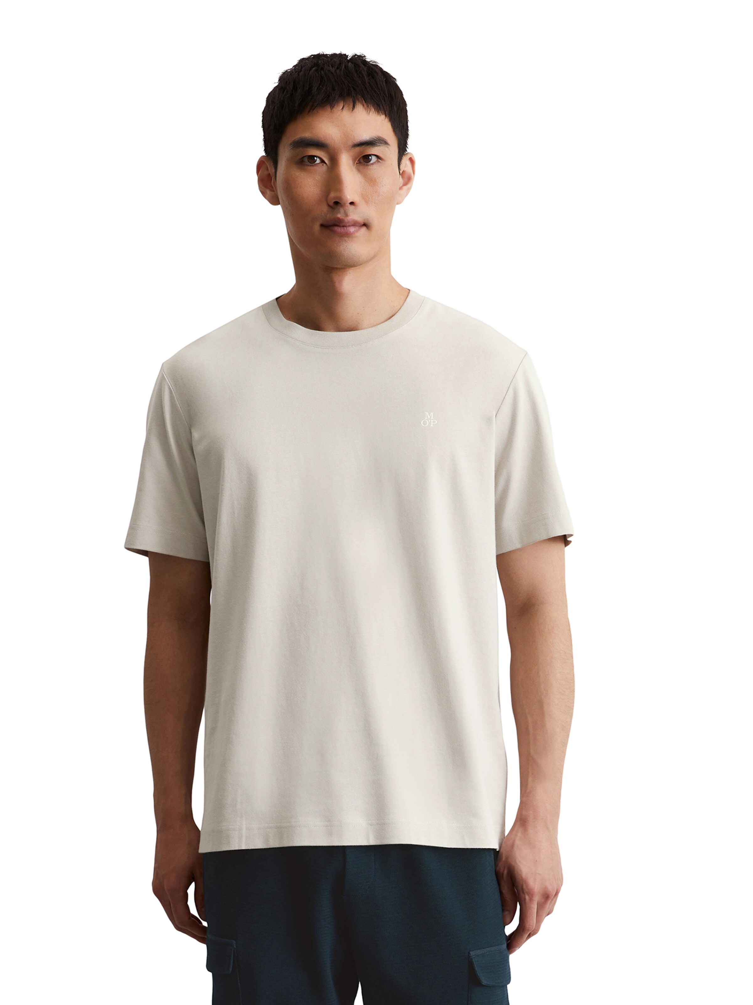 T-Shirt Marc O'Polo en gris : devant