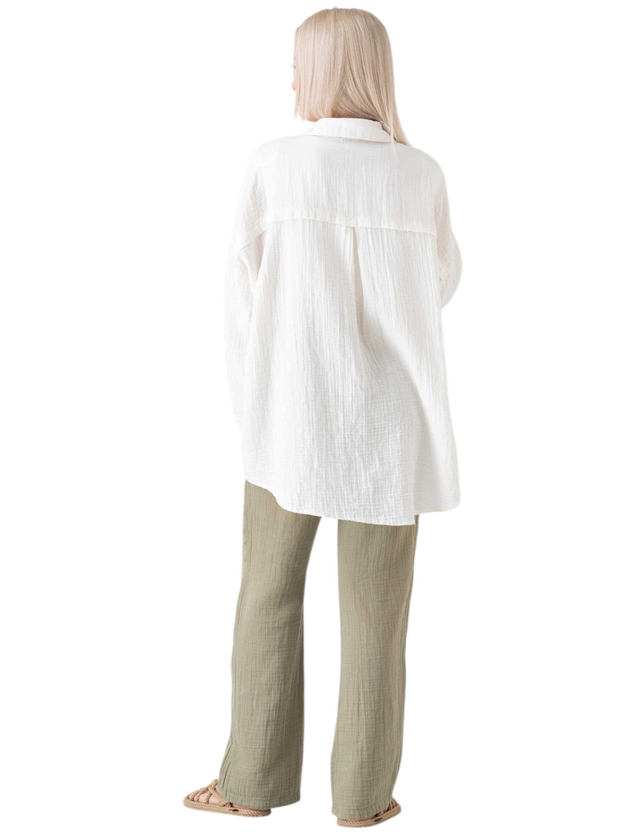 Maglia extra large 'LAYNA' di WENOR in bianco
