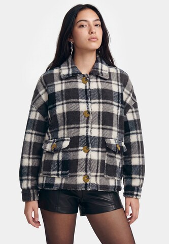 Veste mi-saison myMo ROCKS en noir : devant