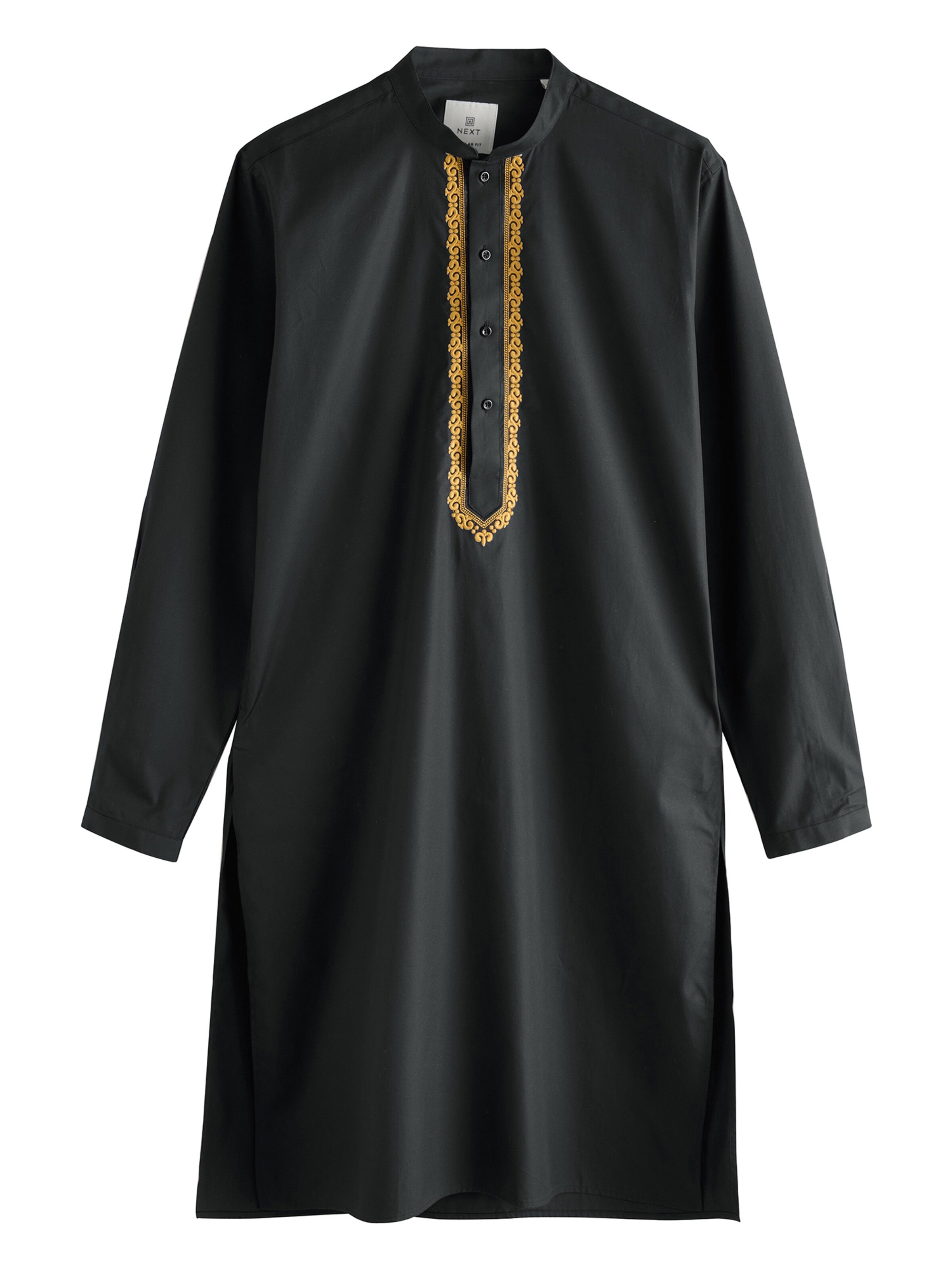 Regular fit Cămașă de la Next pe negru: față