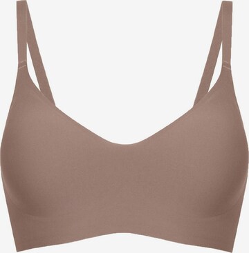 Marc & André Bralette Bra in Brown: front