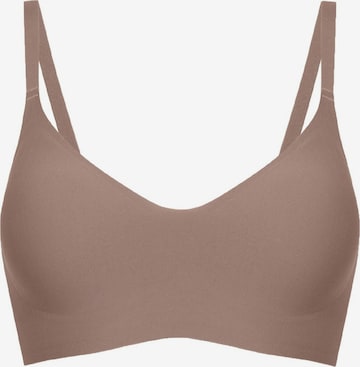 Marc & André Bralette Bra in Brown: front