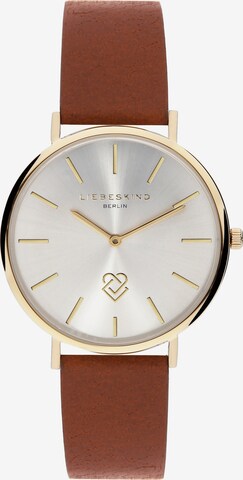 Liebeskind Berlin Analog Watch in Brown: front