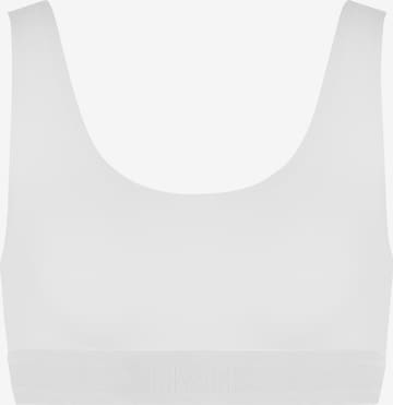 Bustier Soutien-gorge ' Scoop Neck Bralette ' Wolford en blanc : devant