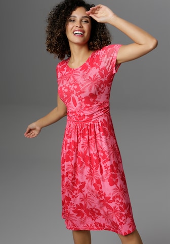 Aniston SELECTED Sommerkleid in Pink: front