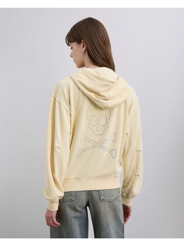 Scalpers Sweatshirt 'Marble' in Yellow