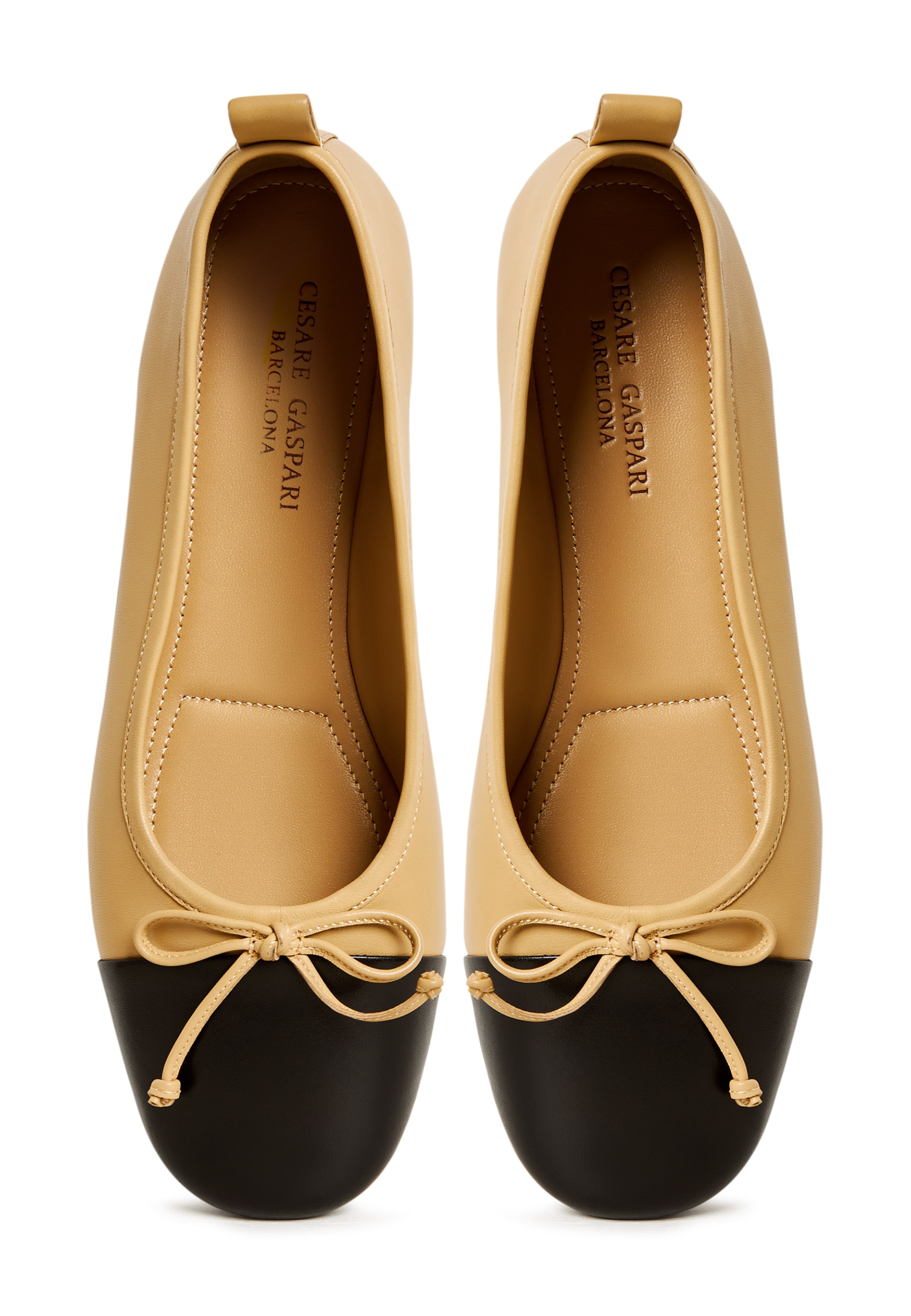 CESARE GASPARI Ballerina in Beige