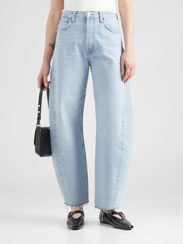 AGOLDE - Tapered Vaquero 'Luna' en azul: frente