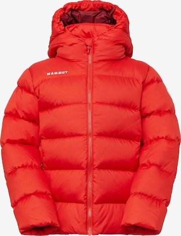 MAMMUT Winter Jacket in Red: front