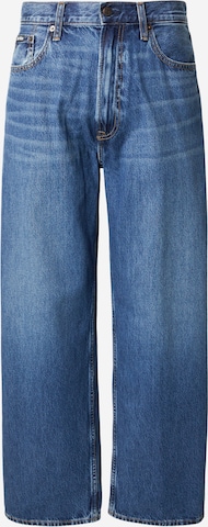 Calvin Klein Jeans - Calças de ganga em azul: frente