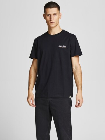 JACK & JONES T-shirt 'Tons' i svart: framsida