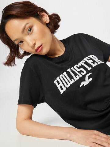 HOLLISTER Shirt in Schwarz