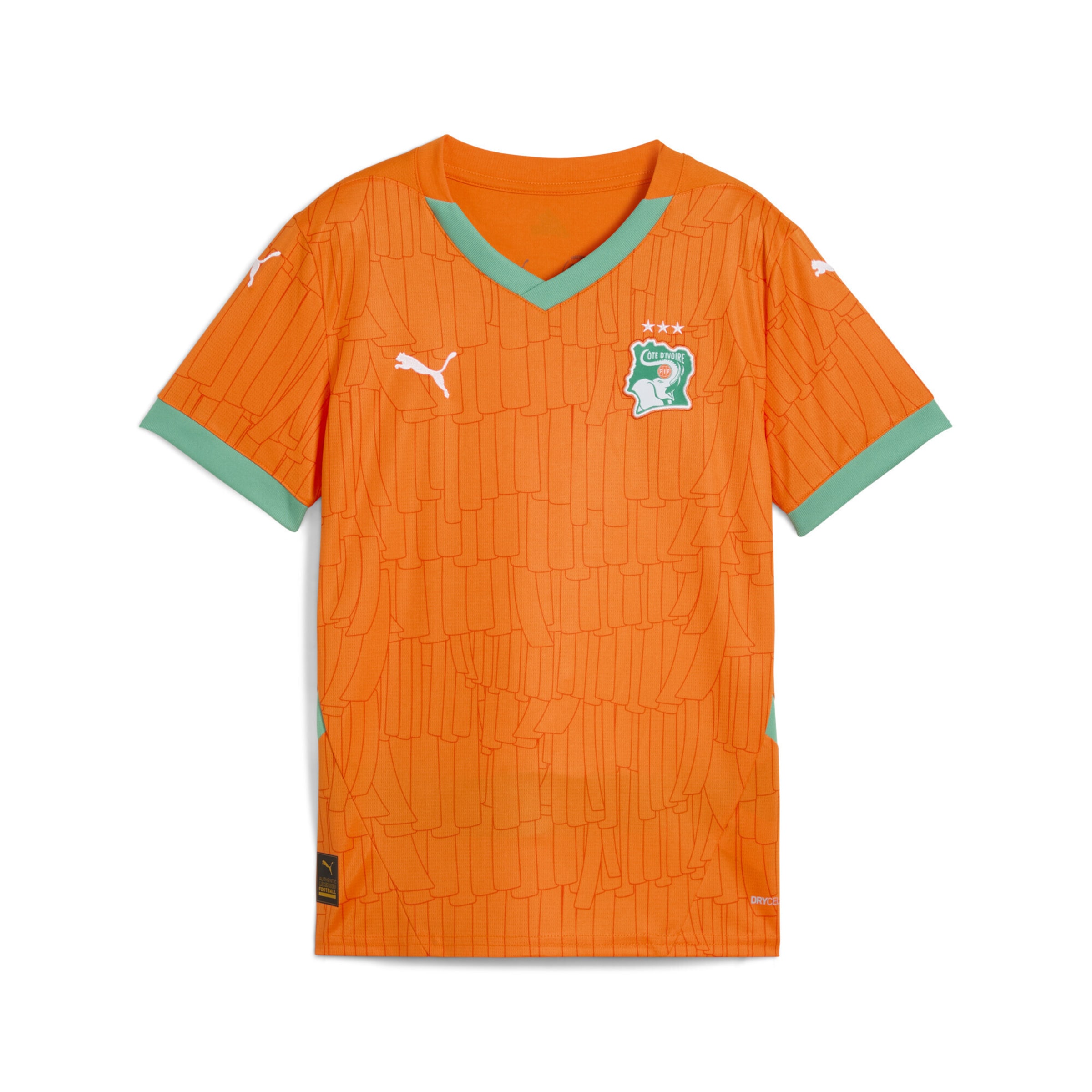 T-Shirt fonctionnel PUMA en orange : devant