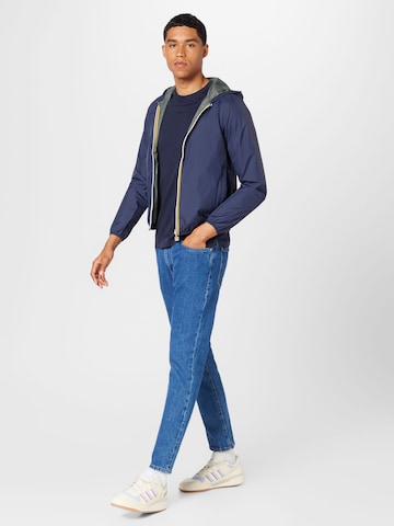 K-Way Weatherproof jacket 'JACQUES' in Blue