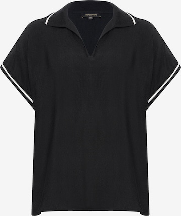 MORE & MORE Blouse in Black: front
