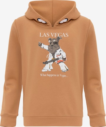 Sweat Williot en marron : devant