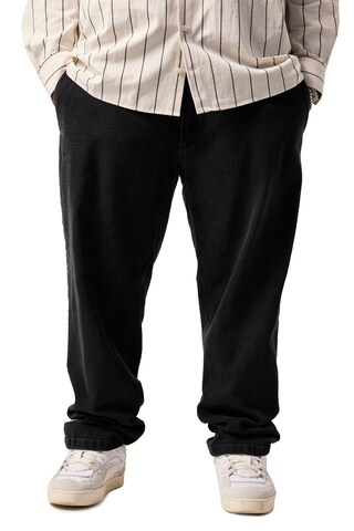 STHUGE Regular Jeans in Zwart: voorkant