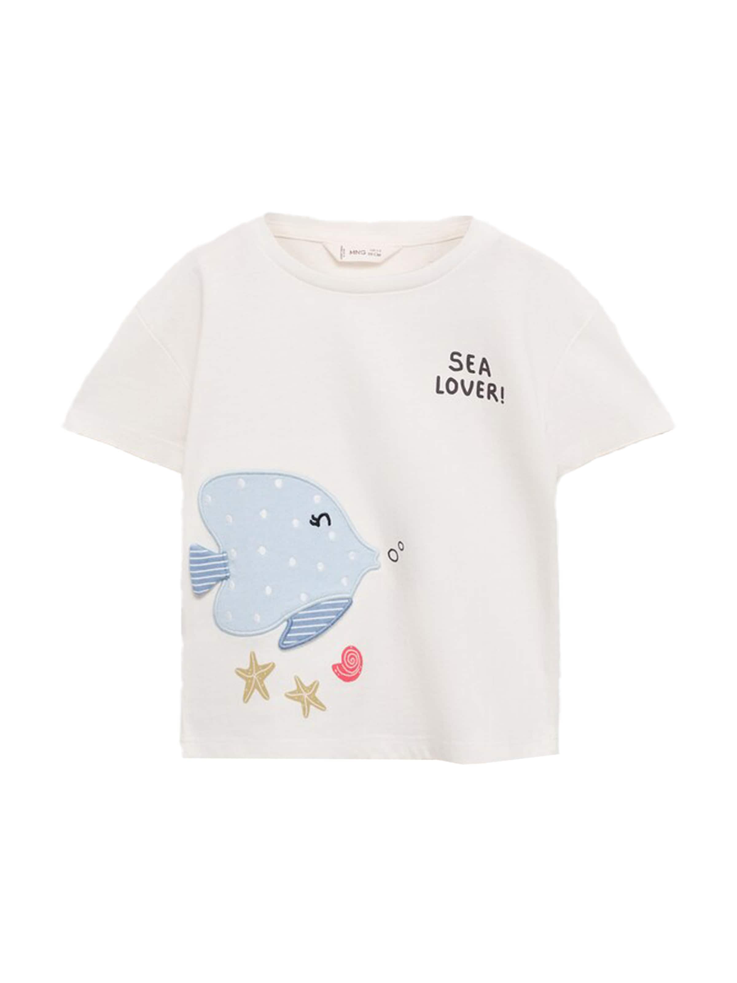 MANGO KIDS Bluser & t-shirts 'LOVER' i hvid: forside